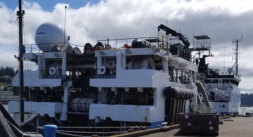 R/V Marcus G. Langseth during commissioning