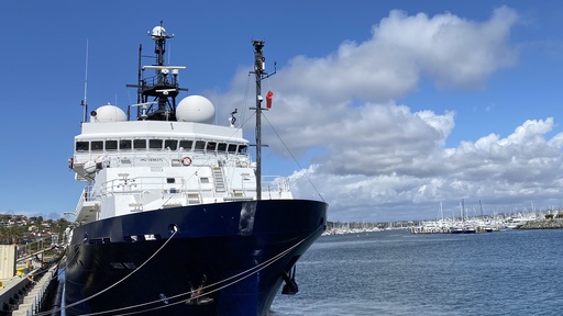 R/V Sally Ride during commissioning